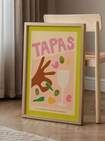 Next We Are Proper Good Multi Tapas Wall Art Print- Buy online at McGrocer