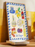 We Are Proper Good Alfresco art print (British brand)