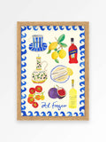 We Are Proper Good Alfresco art print (British brand)