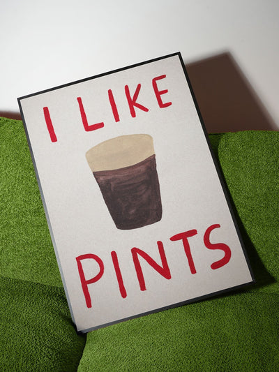 We Are Proper Good I Like Pints Impression d'art sur la bière