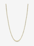 Jon Richard gold tone cubic zirconia tennis necklace 16 inch, UK version