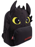 DreamWorks How to Train Your Dragon Toothless kids backpack with 3D ears, imported from the UK