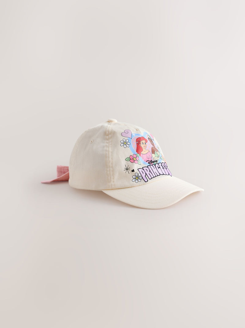 Cream Disney Princess baseball cap for kids 1-10yrs - British product