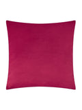 Furn multicolour Christmas holly wreath embroidered cushion (British brand)
