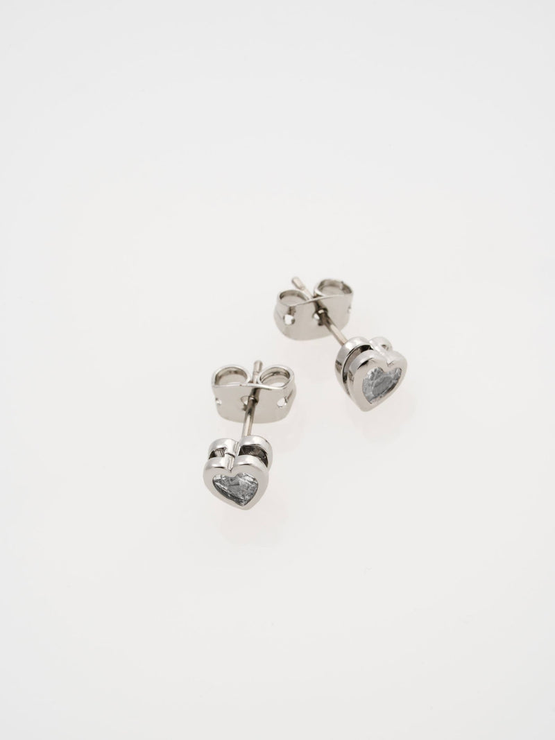 Ted Baker heart stud earrings (British brand)