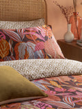Copper glow Utopia reversible duvet cover and pillowcase set - British product