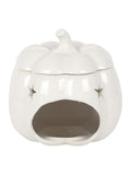 Something Different white pumpkin oil burner 13.5cm height (British brand)