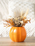 Something Different orange pumpkin vase 16cm (British brand)