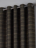 Paoletti Black Jupiter Chenille Curtains - British product