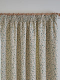 Voyage Maison Blue Cervino floral jacquard curtains 229x183cm, imported from the UK