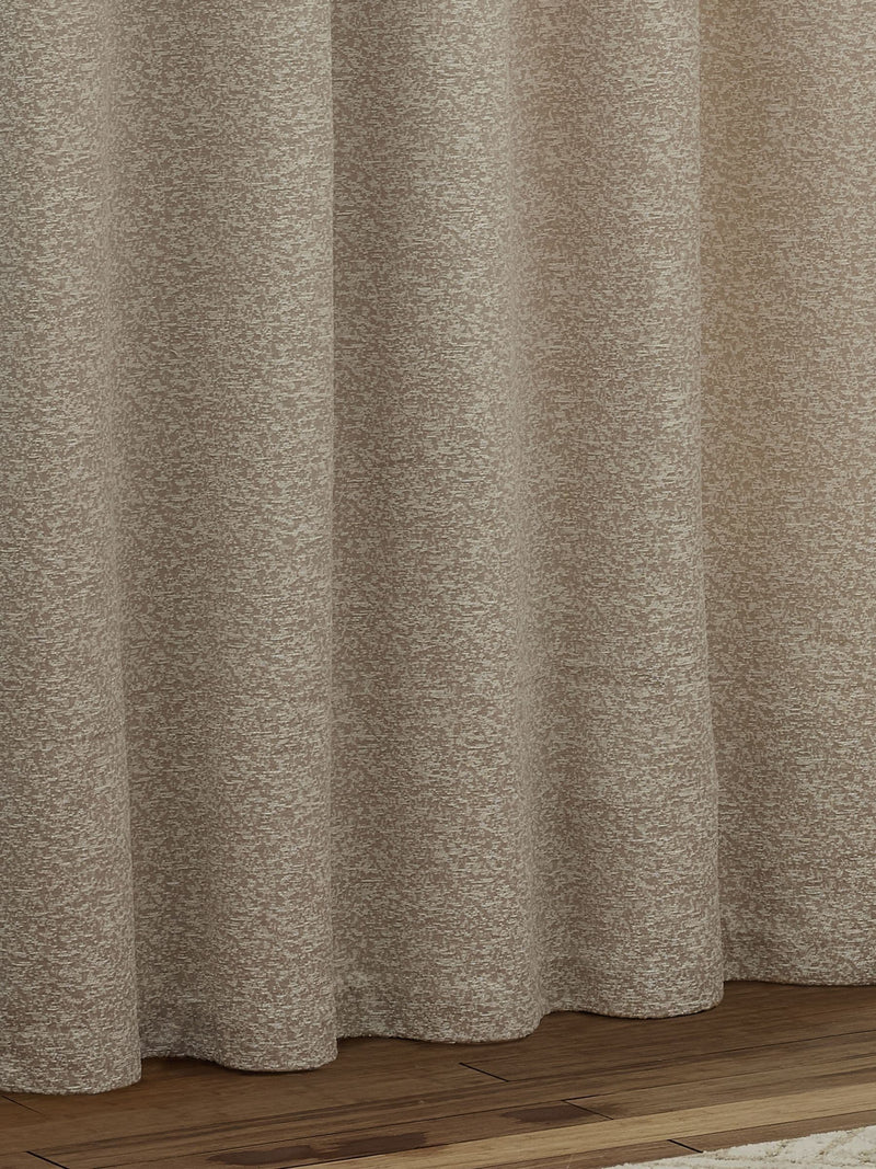 Paoletti Natural Galaxy Chenille room darkening curtains, UK version