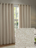 Paoletti Natural Galaxy Chenille room darkening curtains, UK version