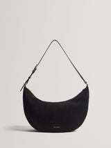 Next Ted Baker Black Taliee Suede Belted Detail Hobo Bag- Buy online at McGrocer