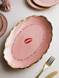 Rockett St George pink Marilyn Monroe platter (British brand)