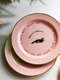 Rockett St George Marilyn Monroe pink side plates (British brand)