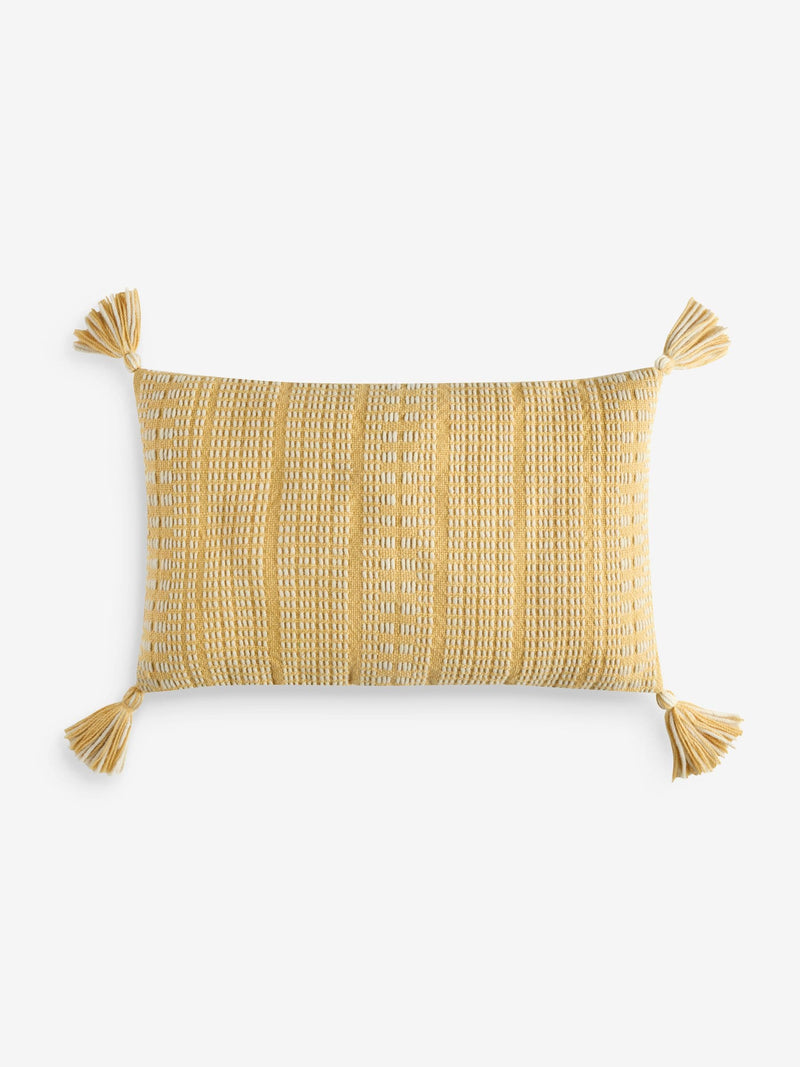 FatFace woven cushion ochre 30x50cm - British product