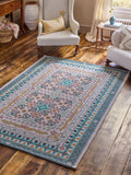 FatFace multi tile print washable rug (British brand)