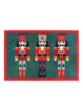 My Mat red Christmas nutcracker mat 75x50cm, imported from the UK