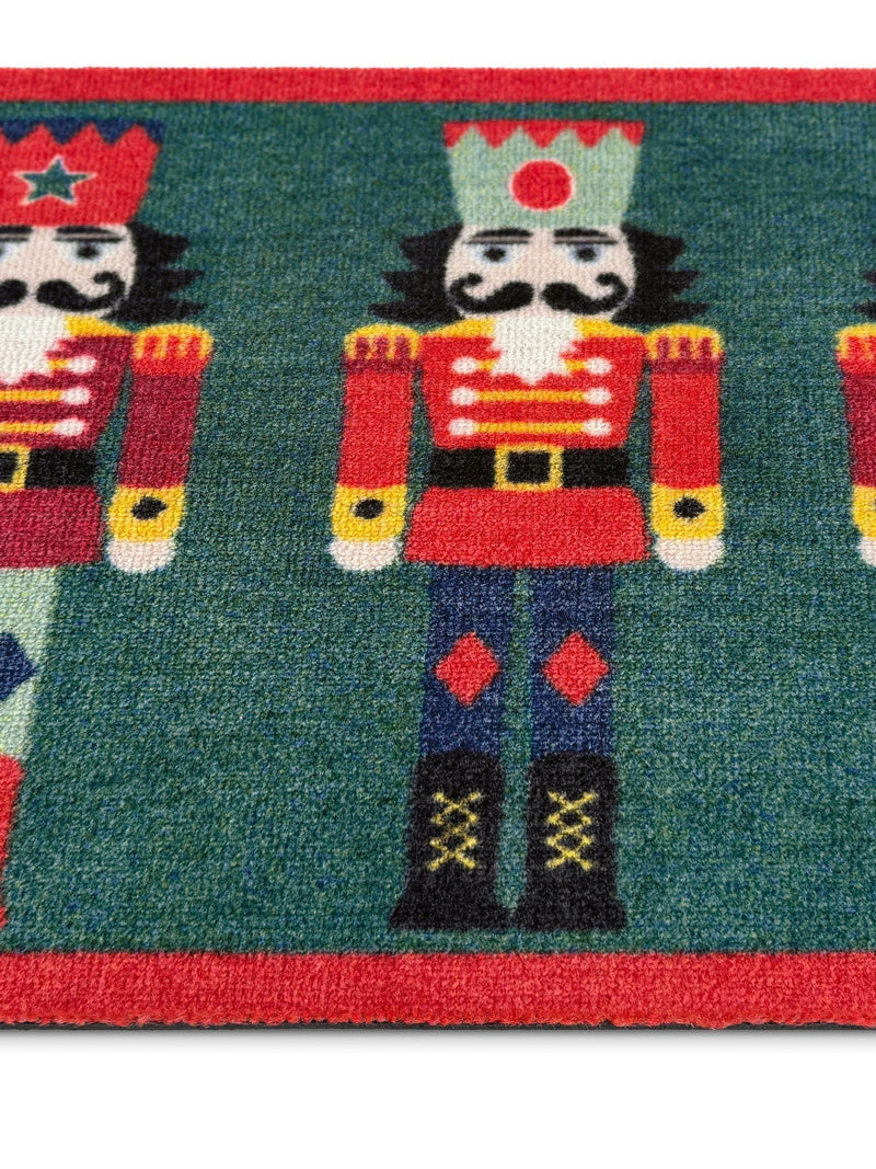 My Mat red Christmas nutcracker mat 75x50cm, imported from the UK