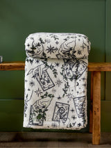 Next Furn Black/White Celestial Stories Sherpa Fleece Throw 180cm x 130cm- Buy online at McGrocer