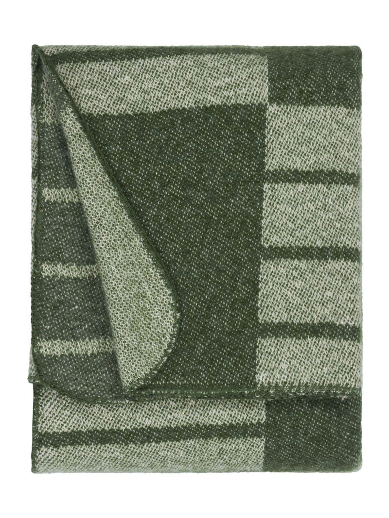 Yard Moss Harlech woven throw 180cm x 130cm, imported from the UK