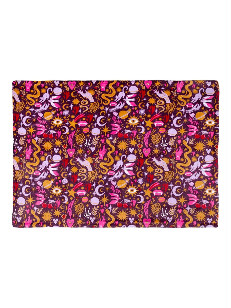Furn Enchanted Throw pink sherpa fleece 180x130cm (British brand)