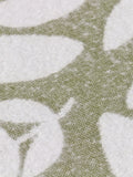 Wylder Olive Green Hazel Woven Throw (British brand)