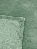 Furn sage green fleece throw 180x140cm (British brand)