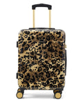 Rock Luggage Animal Light Savannah Cabin Snow Leopard Suitcase
