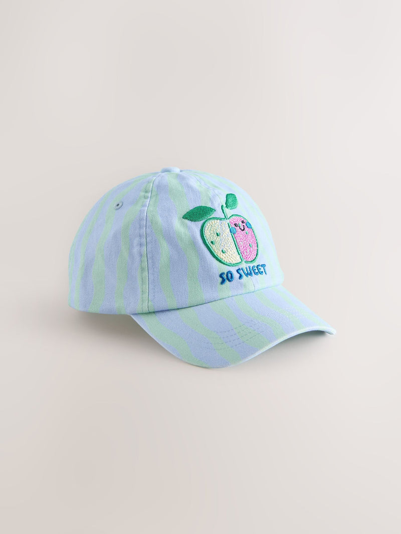 Apple Placement green blue children's cap, UK version