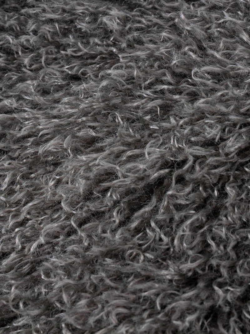 Furn Grey Rowan Faux Fur Throw 175x130cm - British product