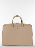 Luella Grey Taupe Carlotta Laptop Tote, imported from the UK