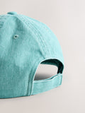 Green children's baseball cap with adjustable strap - British product