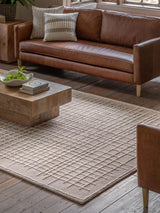 Next Gallery Home Taupe Dakota Tufted Linear Rug- Buy online at McGrocer
