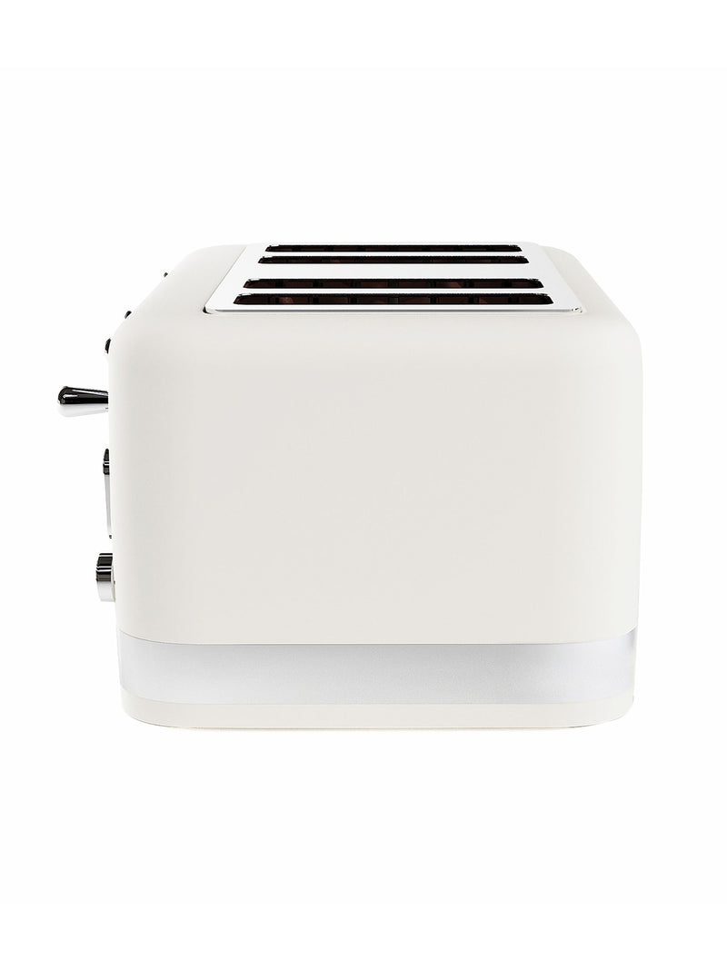 Laura Ashley toaster Cotton White 4 slice - British product