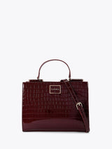 Next Carvela Jessica Mini Tote Bag Wine Red- Buy online at McGrocer