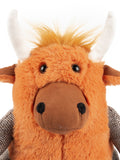 Ginger Angus Highland Cow door stop 25cm - British product