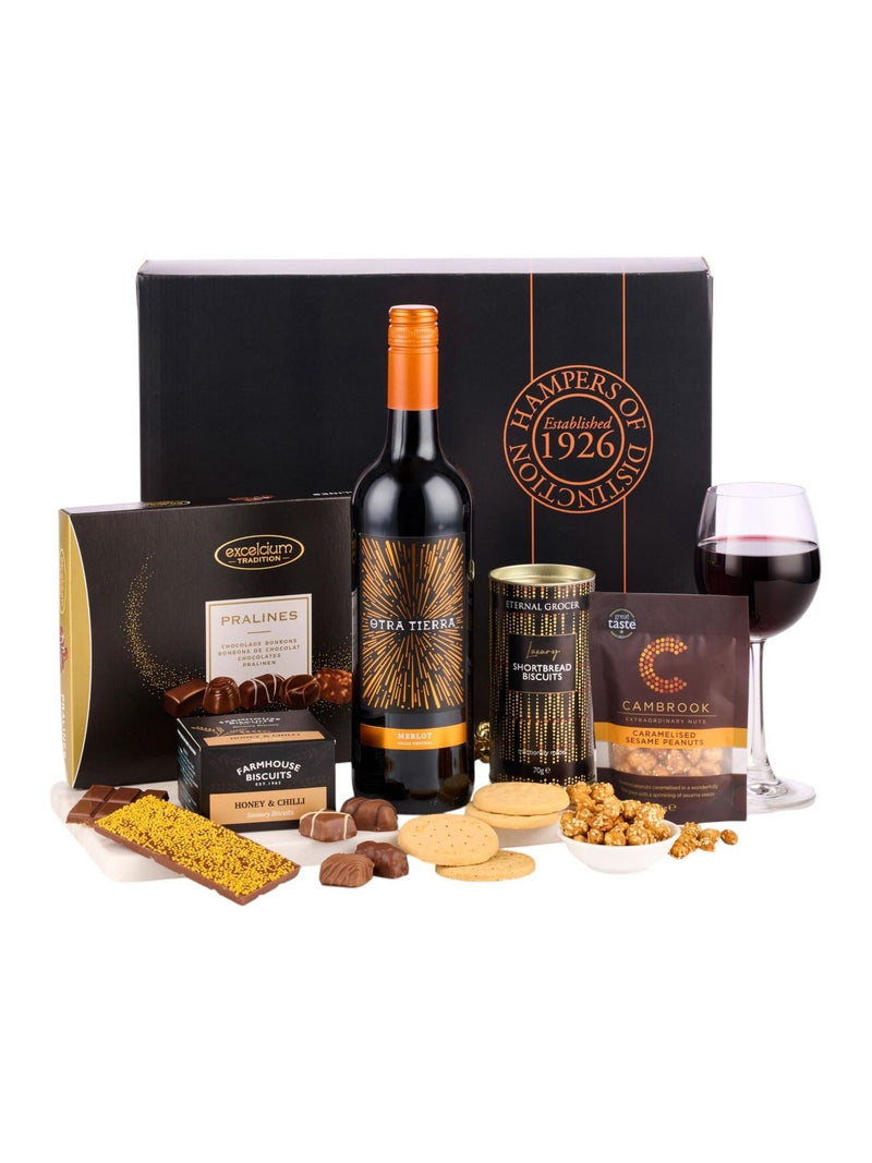 Spicers of Hythe Celebration Red Wine gift box (British brand)