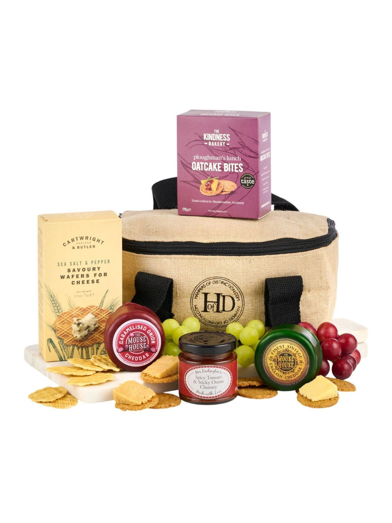 Spicers of Hythe cheese cool bag cheese board gift set (British brand)