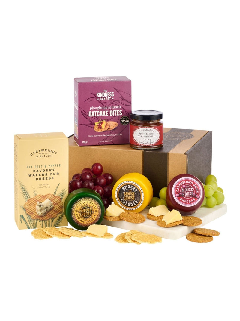 Spicers of Hythe three cheese hamper (British brand)