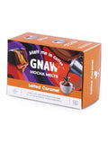 Gnaw Salted Caramel Mocha Melts for coffee, UK version