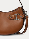 Lauren Ralph Lauren brown Tasha leather crossbody bag (British brand)