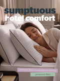 Silentnight Luxury Piped Hotel Collection pillows 4 pack (British brand)