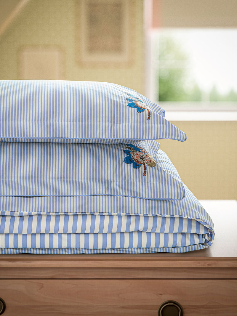 Joules Blue Earlsford Foulard duvet cover set, UK version