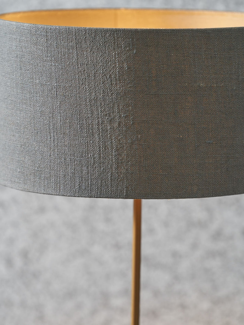 Designers Guild grey Pavonazzo terrazzo table lamp (British brand)