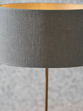 Designers Guild grey Pavonazzo terrazzo table lamp (British brand)