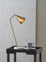 Next Designers Guild Bronze Pavonazzo Desk Lamp- Buy online at McGrocer