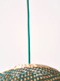 Designers Guild Emerald Brera rattan ceiling pendant, UK version