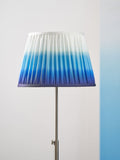 Designers Guild cobalt Savoie pleated shade 40cm - British product