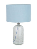 Designers Guild grey bubble glass table lamp 50cm - (British brand)